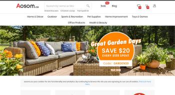 Aosom Canada, a one-stop shopping platform, offers multiple features and great discounts. Come and shop now!