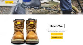 Explore the official website of the century-old brand CAT Footwear and choose your professional work boots!