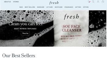 Fresh official website in Canada offers many discounts on popular skincare and body care products to meet diverse needs