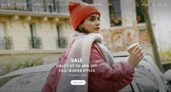 The spring and summer sale on the Canadian Maje official website offers up to 50% off. Hurry up and grab the deals!