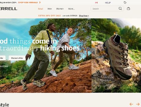Unveiling the Merrell Canada Official Website: Professional Outdoor Gear and Diverse Promotions in One Place