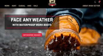 Irish Setter professional footwear meets the outdoor work and hunting needs. Mid - to high - end pricing is waiting for your selection.