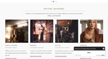 The official website of Swiss watches is coming in a luxurious way, unlocking a new experience of high-end watch shopping.